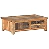 Coffee tablecenter tableoffice tea tabledining tablevintage coffee tabletv cabinetassembly requiredperfectly in a living roomdenoffice room354x197x122solid reclaimed wood  urban country home decor