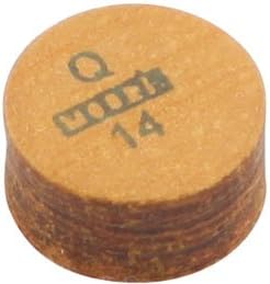 Moori Pool Cue Tip - Hard Quick - 14MM (Each)