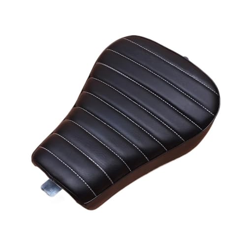 Moto siège conducteur en cuir PU noir pour rouler en Sportster 883 XL1200 48
