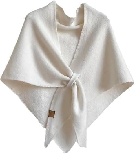 2025 New Pashmina Shawl Wraps Women Knitted Shawls and Wraps Cardigan Cape Fleece Cashmere Shoulder Top Sweater Scarf