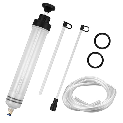 R-timer Oil Extractor Pump for Abarth 500e Cabriolet 2023-, Fluid Syringe Suction Manual Fuel Transfer Extraction Tool Automotive Accessories,500CC