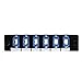 HellermannTyton - FAP6SMTP - Adapter Pnl Preloaded w/6 MTP SM Bl - (Pack of 1)
