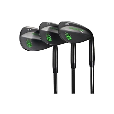 BombTech Premium Golf Wedge Set - 52, 56, 60 Degrees Cover