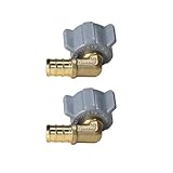2 Pieces XFITTING 1/2' Pex x 1/2' Female NPT Swivel Elbow