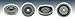 Compatible With: Chevy 4T65E Transgo Piston 1-2 2-3 & 3-4 Accumulator Deep Design Aluminum