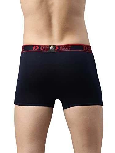 Image of Dixcy Scott Originals Swish Trunk | Short Trunks for Men | 100% Combed Cotton | Soft, Sweat-Absorbent Waistband | C-Open Front Men's Underwear | Elasticated Leg Grip Innerwear for Man | Pack of 1