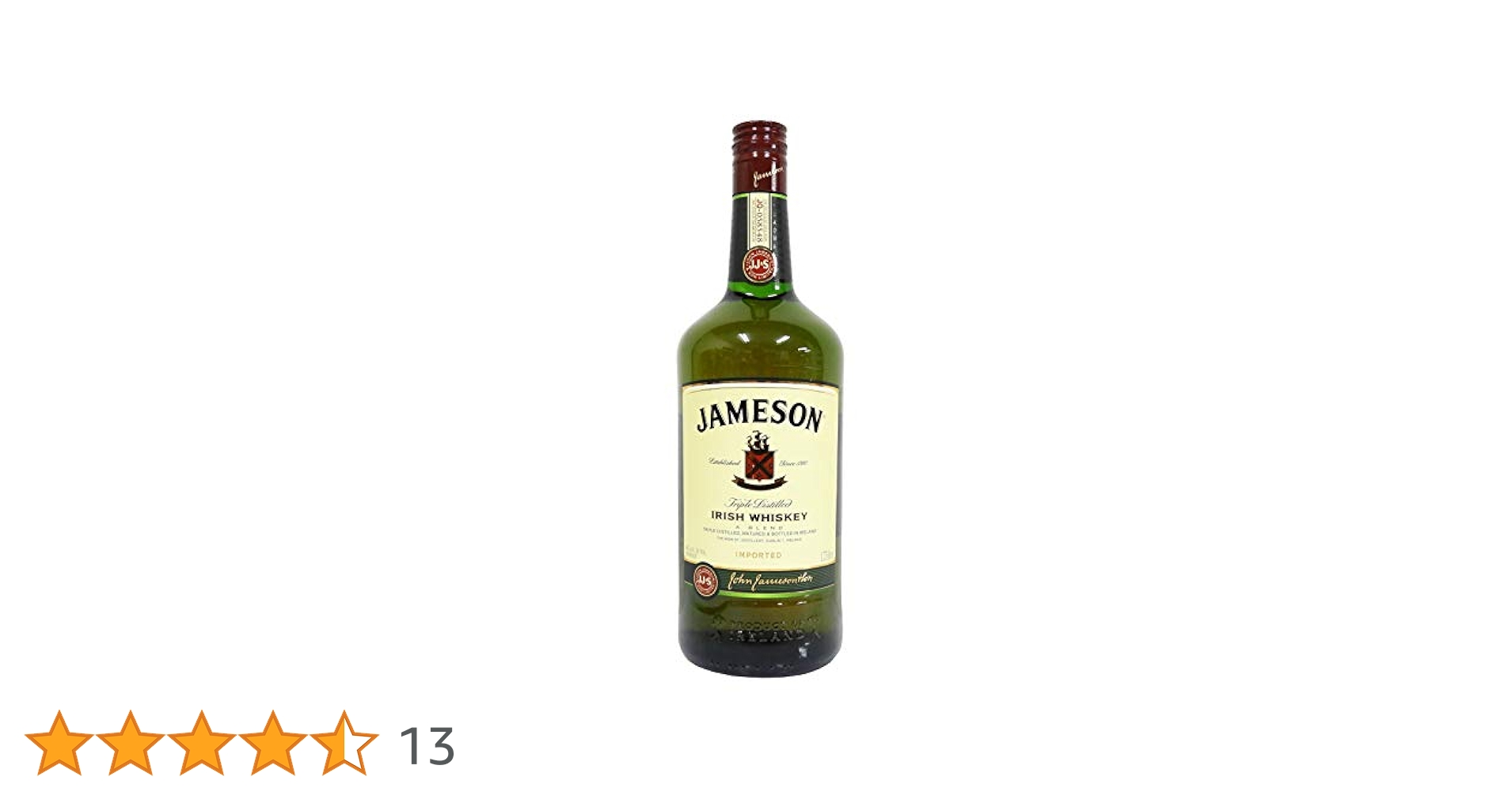 Amazon.co.jp: JAMESON ジェムソン アイリッシュウイスキー