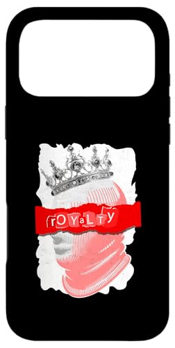 Red The Crown Never Slips Red Graphic X}zP[X iPhone 17 Pro Max p
