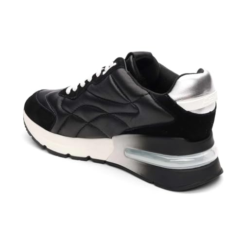 ASH Women's Kacy Chunky Fashion Sneaker, Trendy Lace-Up Design, Versatile Street Style3