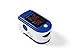 TrackAid Pulse Oximeter Portable Finger Oxygen Saturation and Pulse Rate Monitor (Blue)