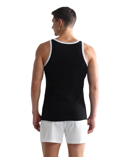 Image of U.S. Polo ASSN. Men's PV002 Cotton Stretch Anti Bacterial Premium Vest