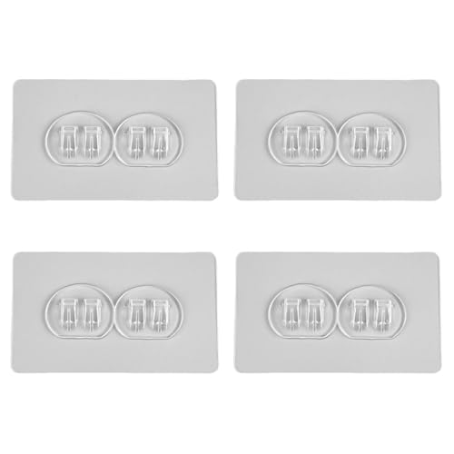 Confezione Da 4 Toppe Antitraccia, Mensole Da Bagno Senza Diamanti, Porta Rasoio Da Doccia, Ventosa Per Box Doccia, Organizer Da Bagno, Mensola Doccia Nera, Accessori Da Bagno