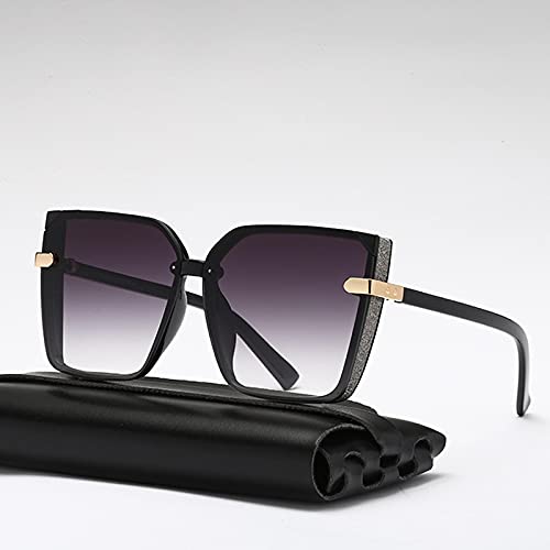 Lunettes de soleil femmes haute qualité rétro avec monture carrée chic et élégante