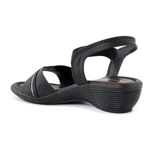 Image of Khadim's 6511296 Lightweight Durable Extra Soft Trendy Premium Stylish Casual Slingback Heels For Women