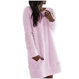 Camisones y camisones para mujer, talla grande, ropa de dormir para mujer, pantalones cortos del Reino Unido, vestido de invierno, ajuste holgado, ropa de dormir de terciopelo coral, camisón de