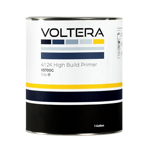 VOLTERA VS700 4:1 2K High Build Automotive Primer, 1 Gallon (Grey)