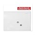 Universal Frameless Magnetic Glass Marker Board, 72 x 48, White Surface