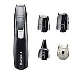 Remington Men's Pilot Grooming Kit (3 Attachments, Precision Trimmer, Foil Shaver, Nose & Ear Trimmer, Adjustable Comb, Advanced Steel Blades, Washable, Battery Operated) PG180