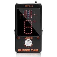 Tuning Mode--JOYO JF-19 BUFFER TUNER gives you fast, accurate tuning and a high-quality tuning tool in a single unit with 1 cent accuracy. In order to make the pedal work properly and quietly, we do recommend JOYO 9V DC pedal power supply with noise ...