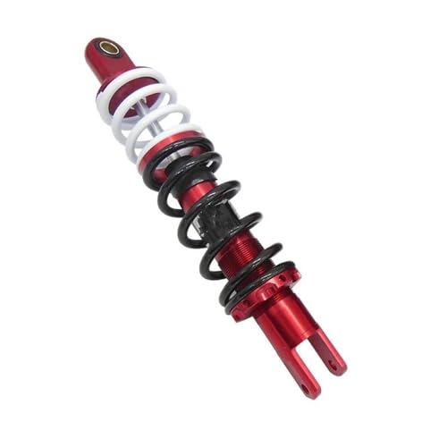 Amortisseur arrière 280mm moto rouge pour un confort de conduite quotidien