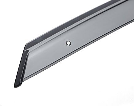WellVisors Window Visors Wind Deflectors Compatible with Mercedes-Benz 2001-2007 C-Class W203 Sedan Premium Series Rain Guards 3-847MB002
