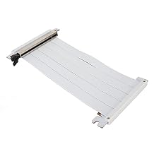 PUSOKEI PCIE 4.0 x16 Extender Riser Cable, High Dual Sided Reverse 180 Degree PCI E Ports GPU Graphic Card Extension Cable for RX 7900 7800 7700 7600 7500,etc White