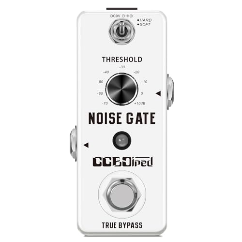 GGBOiped Noise Gate Pedal, Noise Suppressor Pedal, Guitar Effects Pedal Noise Killer 2 Modes for...