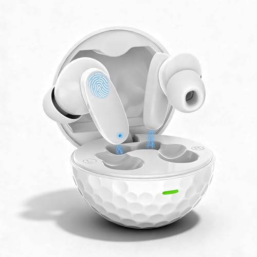 KDYNIX True Wireless Earbuds, Bluetooth 5.4 Headphones with Dual ENC ANC Noise Canceling, 13mm Drivers for Deep Bass Stereo, IPX7 Waterproof, 18H Playtime, USB-C Charging Case for iPhone Android