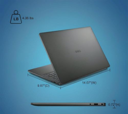 Image of Dell 16 Laptop 16 inch WUXGA Touchscreen AMD 8-core Ryzen 7 250 16GB RAM 1TB SSD Backlit ExpressCharge Wi-Fi6 for Creator Designer Business Professional Work Win11