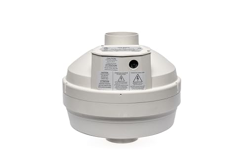 Image of Festa AMG Eagle Radon Fan - 3 inch Installation Kit - Quiet and Energy Efficient Radon Mitigation Inline Fans - High Performance 3 inch Duct Fan