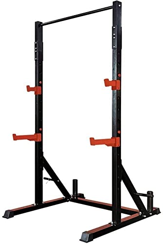 ERoomQ Squat Stand Dipping Station Gym Weight Bench Press Stand Barbell Rack, Adjustable Squat Rack Strength Training Fitness Barbell, Squat Stands Rack Barbell Free Press Bench Home Gym