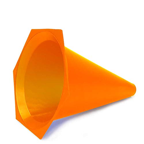 Cone 23cm Rígido p/Treinamento AX Esportes Laranja