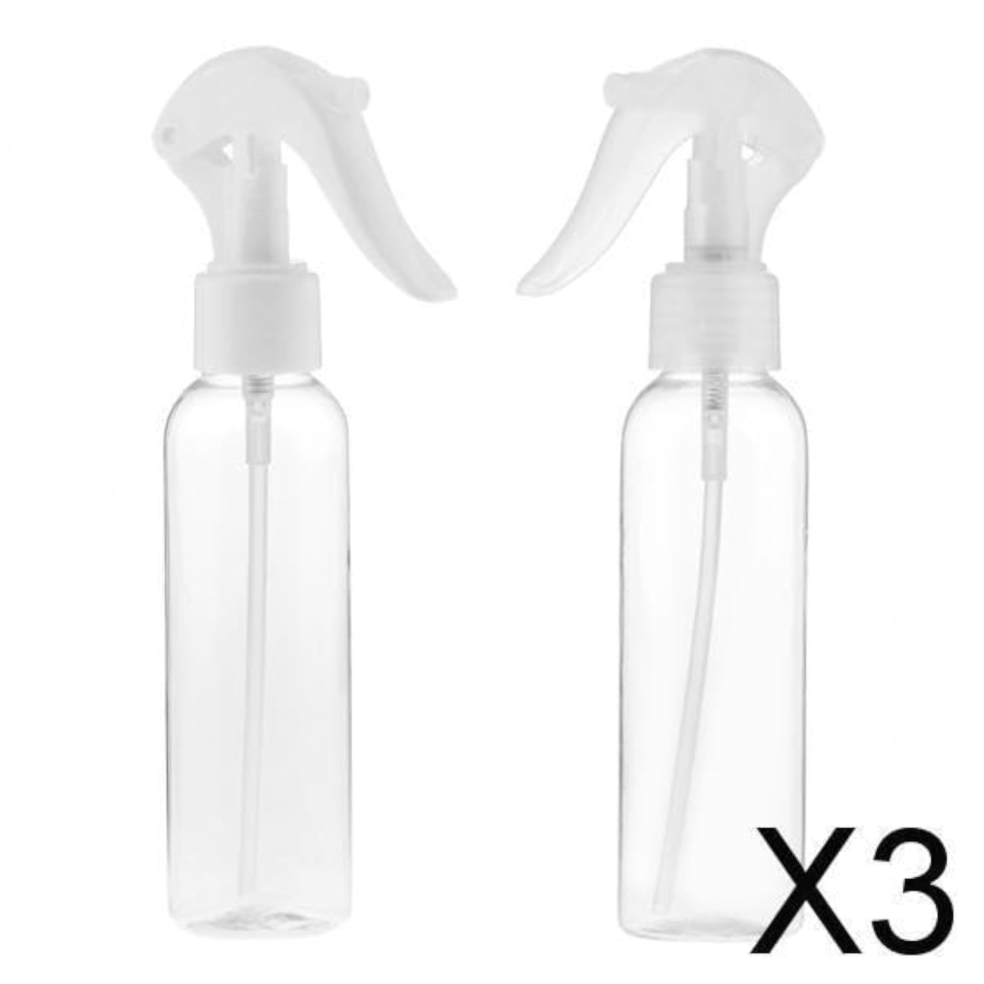 3x2 Makeup Trigger Sprayer Bottle, Refillable Travel Spray Containers