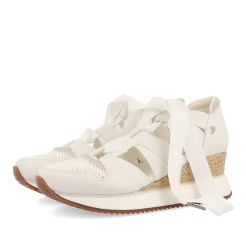 Sneakers Abiertos Off-White Tipo Espadrille con Tiras para Mujer Muir