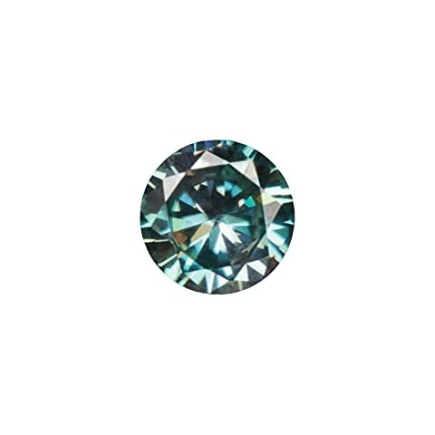 REAL-GEMS 1.35 Ct Green Moissanite Gemstone Cover