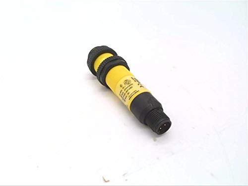 BANNER ENGINEERING S186ELDQ (36393), M18 Threaded, Input 10/30 VDC, RANG Depends ON Receiver, Laser EMITTER, 6 INCH Pigtail Quick-Disconnect Connector, Cylindrical