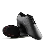 Herren Latein Tanzschuhe Ballsaal Tango Mann Tanzen for Jungen Sneaker Jazz 16,5-26,5 CM für Standard-Latein- und Salsa-Tanz(41)