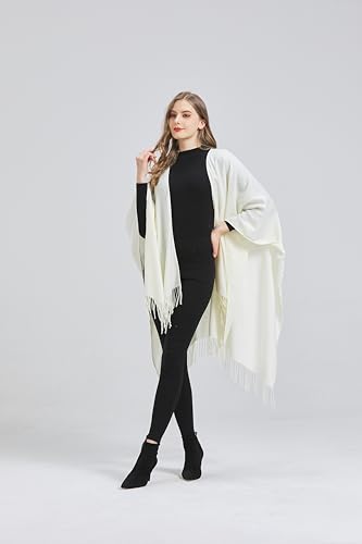 Modena Women's Wrap Shawl Poncho Ruana Cape Sweater Cardigan Open Front for Summer Spring Fall Winter3
