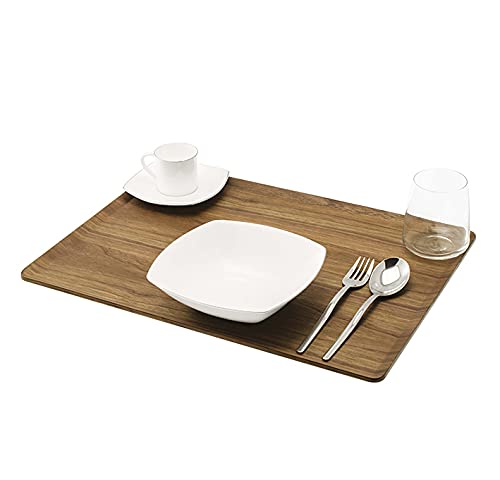 LegnoartWalnut Wood Pasto for Lunch and Dinner, 18 x 13 x 0.5-Inches