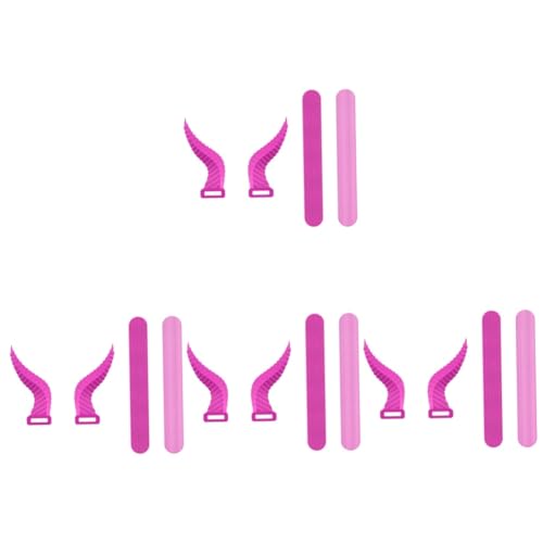 Gatuida 4 Pairs Earphone Horn Decoration Headphone Horns Decor earpiece Devil Headband Decor Headphone Horn Attachment Headset Attachment Horn Headband Demon Accessories