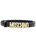 moschino gürtel  Moschino Luxury Fashion Damen A80108007555 Schwarz Gürtel  Jahreszeit Permanent