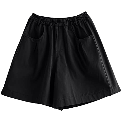 Short de grande taille style pantalon d'été fluide et anti-transpiration
