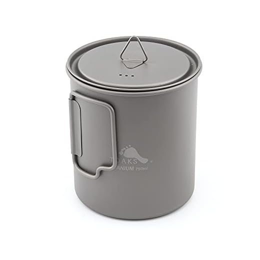 TOAKS Titanium 750ml Pot