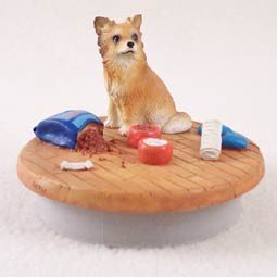 Conversation Concepts Miniature Chihuahua Longhaired Candle Topper Tiny One 