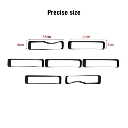 Inserts de grilles avant Wrangler JL JT accessoires de customisation extérieure - 6