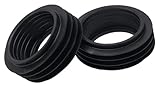 【Easy Installation】The rubber cone seal can be easily installed without the need for special tools or professional assistance. place it between the internal low-level flush pipe and the concealed bend, and it will securely seal the connection.