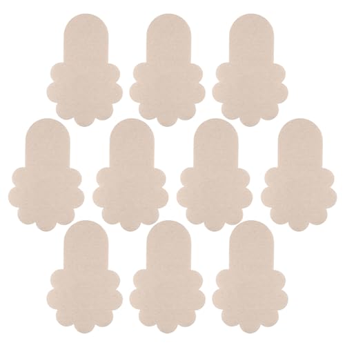 Protoence Protectores de Pezones para Mujeres,Invisible Fino 5 Pares,Pegatinas Cubrepezones para Mujeres Corredoras | para Natación Playa Piscina Fiesta Vestido De Noche Desplazamientos Gimnasio