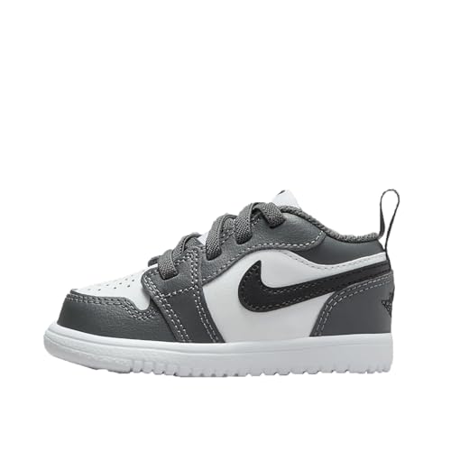 Jordan 1 Low Alt Baby/Toddler Shoes (DR9747-152, White/Iron Grey/Black)