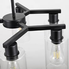 Perfect Replacement Clear Cylinder Glass Lamp Shade - 3.94" x 5.9" with 1.65" Hole - Fits Many Fixtures