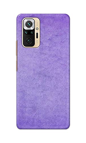 Image of Plain Purple Hard Back Case Cover for Redmi Note 10 Pro / 10 Pro Max Back Cover -(J5) VNS2226